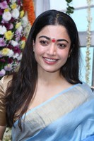Rashmika Mandanna at Mysaa Launch